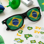 Kit Torcedor 9pcs Brasil