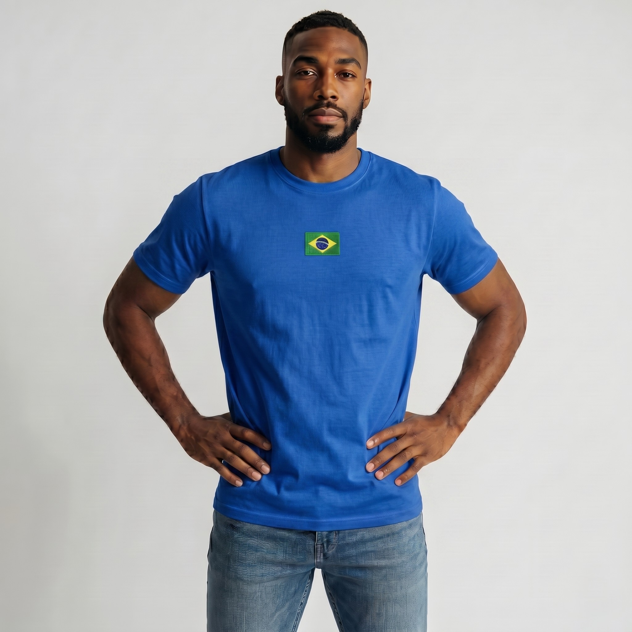 Camiseta Brasil Crew Masculina Main image