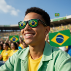 Oculos Sticker Brasil