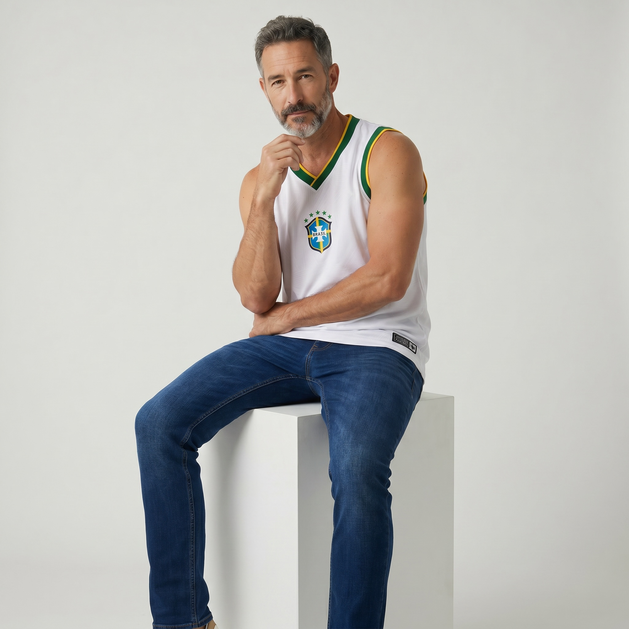 Regata Dry Tech Brasil Crew Masculina