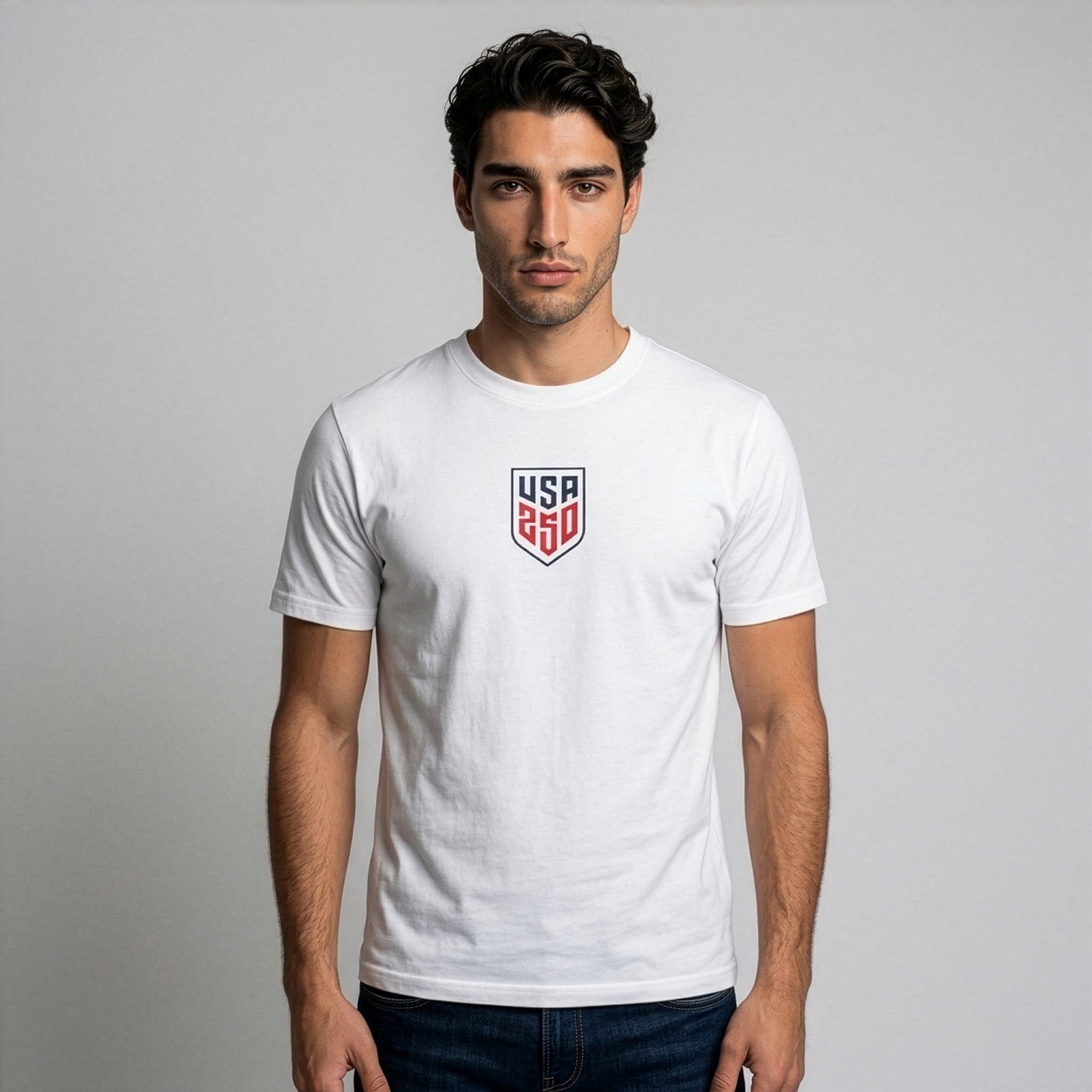 USA 250th T-Shirt Male Crew